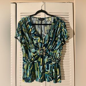 Perceptions New York size 18 Buckle Blouse
